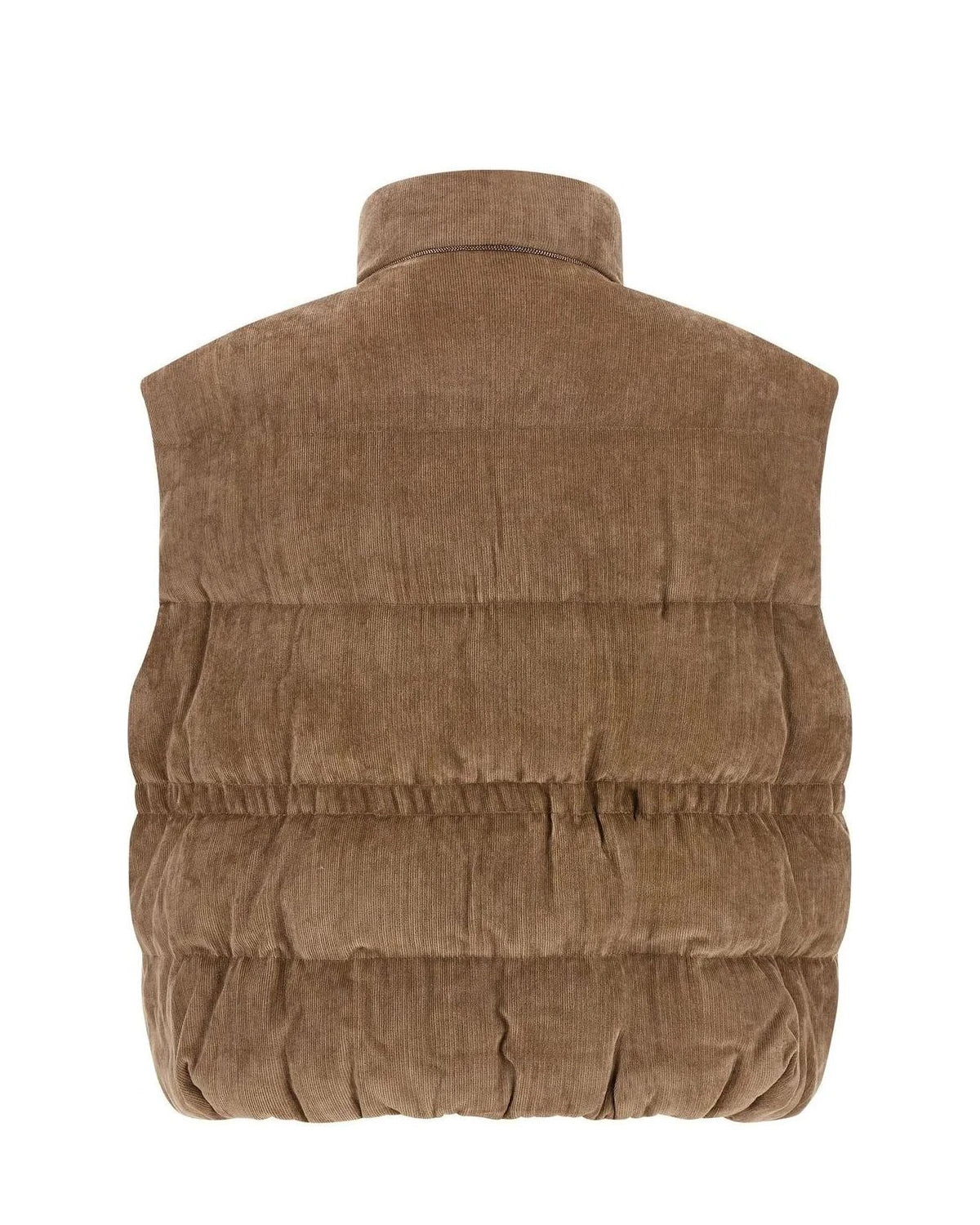 Brunello Cucinelli Vest in beige, Viscose — view 2