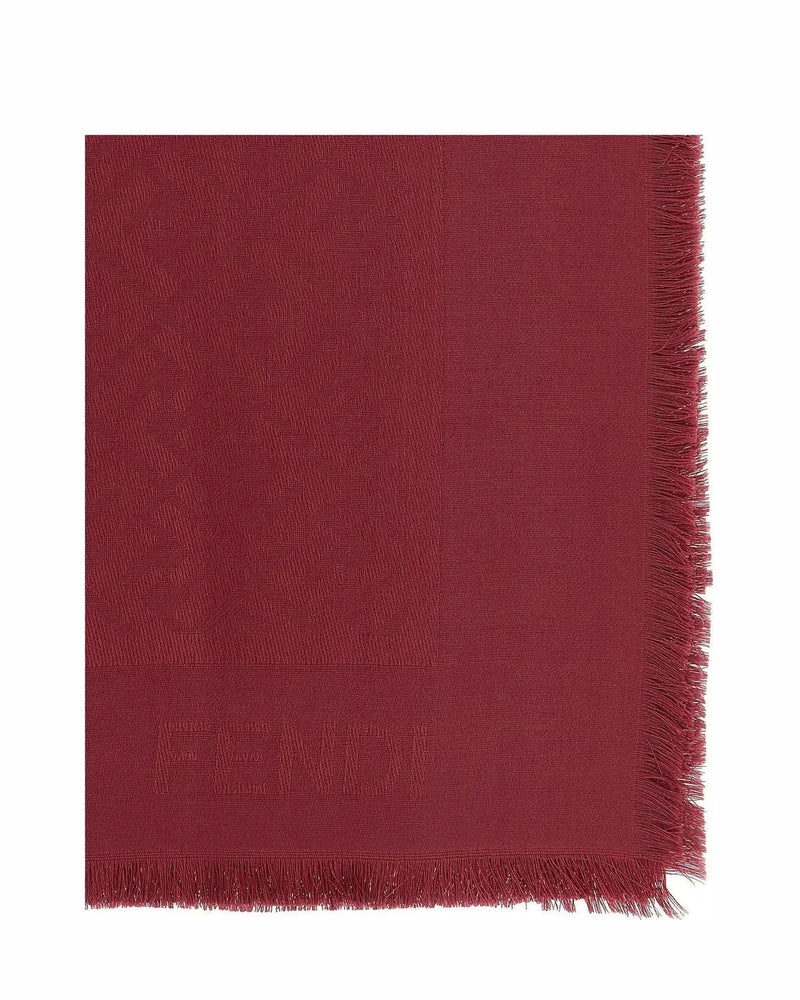 Fendi Scarves & Shawl in red, Silk — view 2