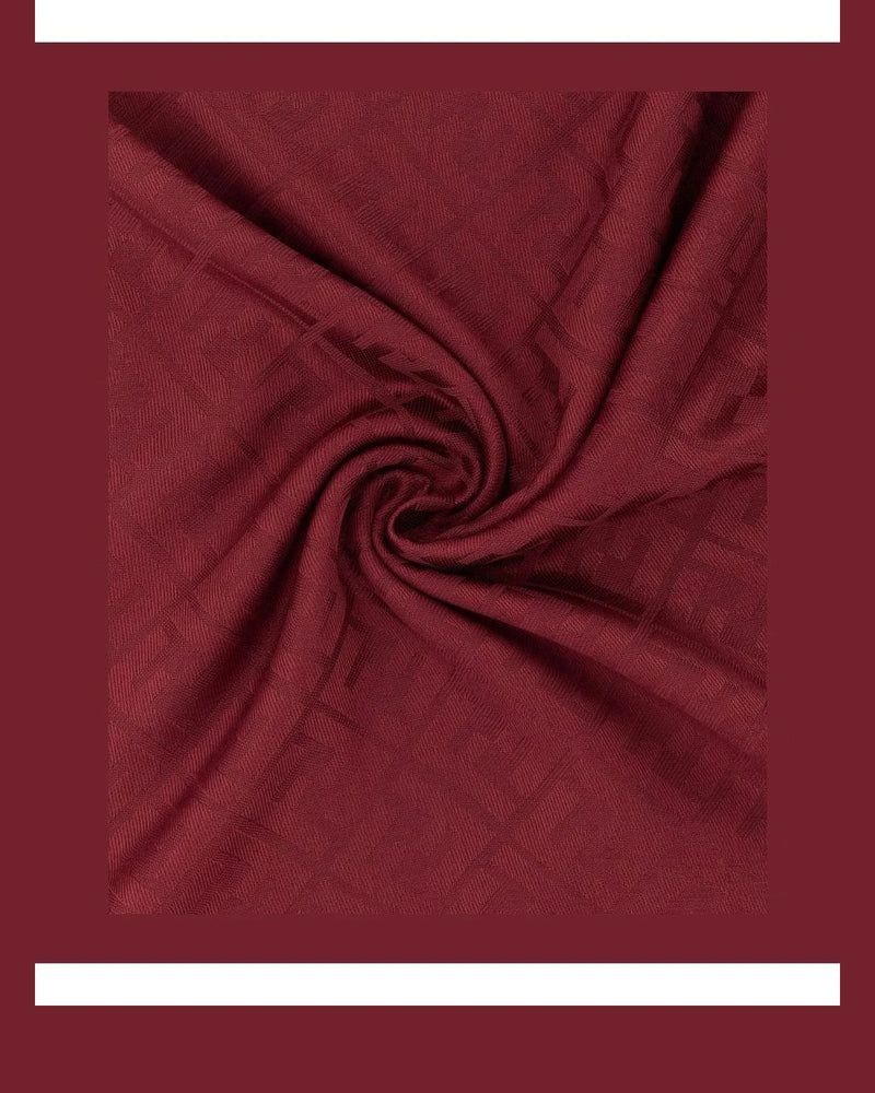Fendi Scarves & Shawl in red, Silk — view 3