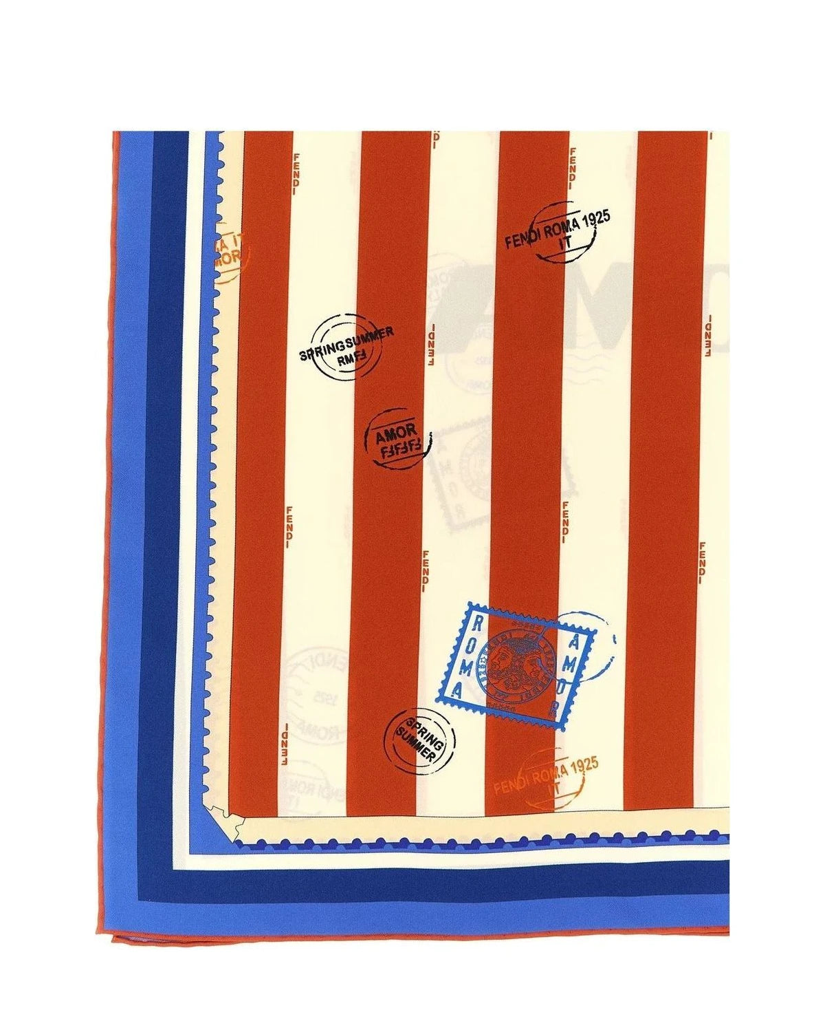 Fendi Scarves & Shawl in multicolor, Silk — view 3