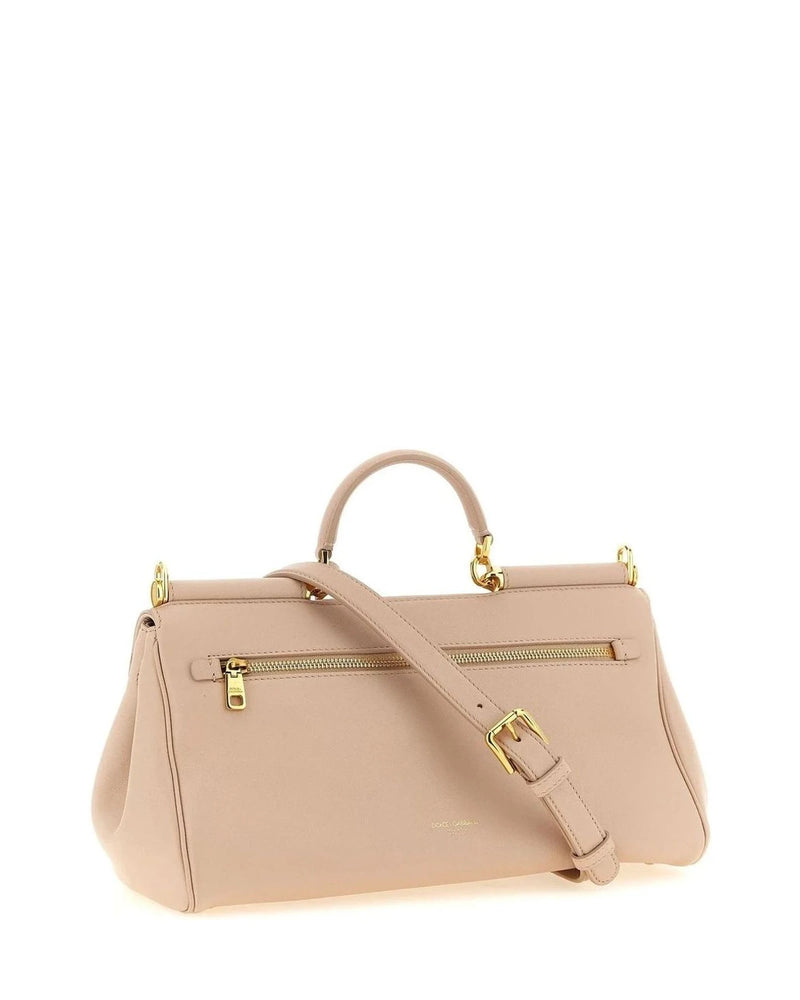 Dolce & Gabbana Satchel Bag in pink, Leather — view 2