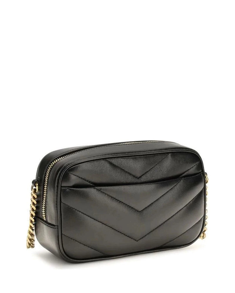Saint Laurent Cross Body Bag in black, Lamb — view 3