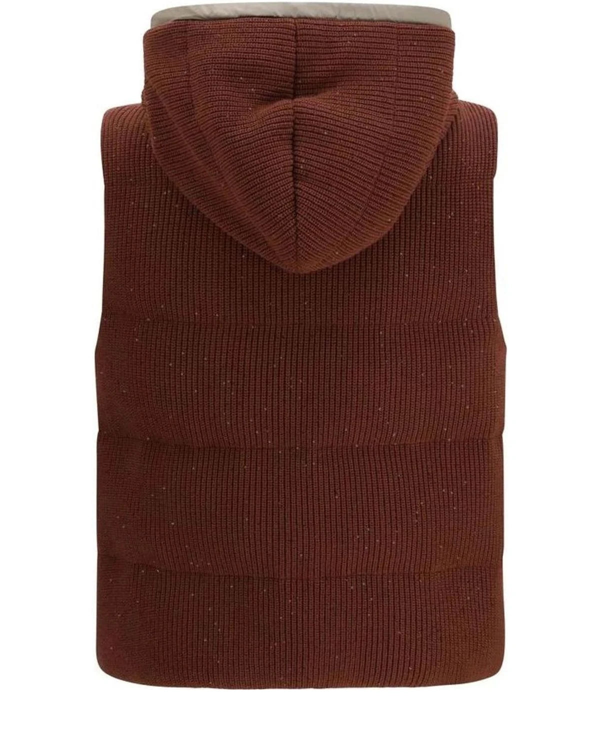 Brunello Cucinelli Vest in brown, Cotton — view 2