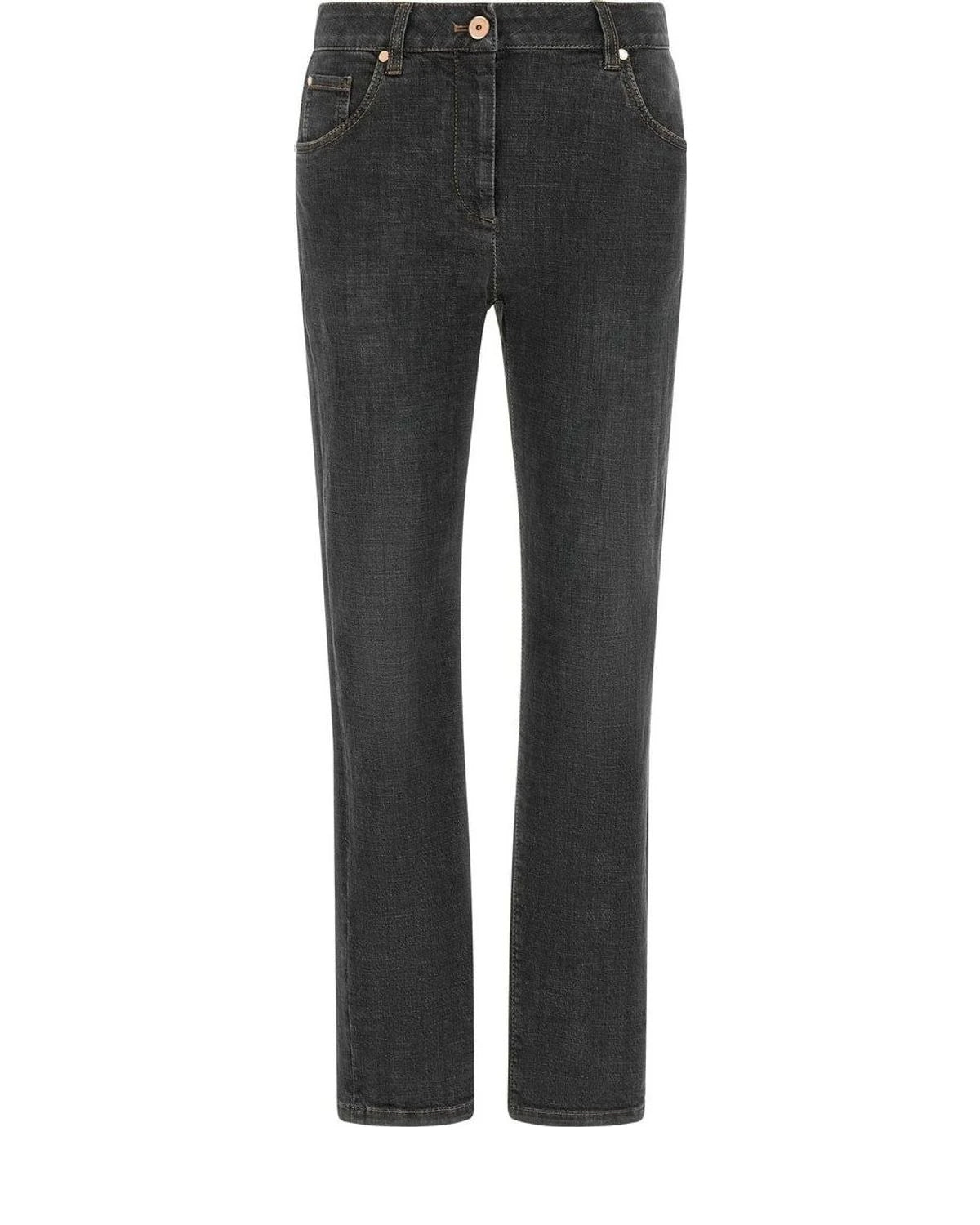 Brunello Cucinelli Gray Jeans
