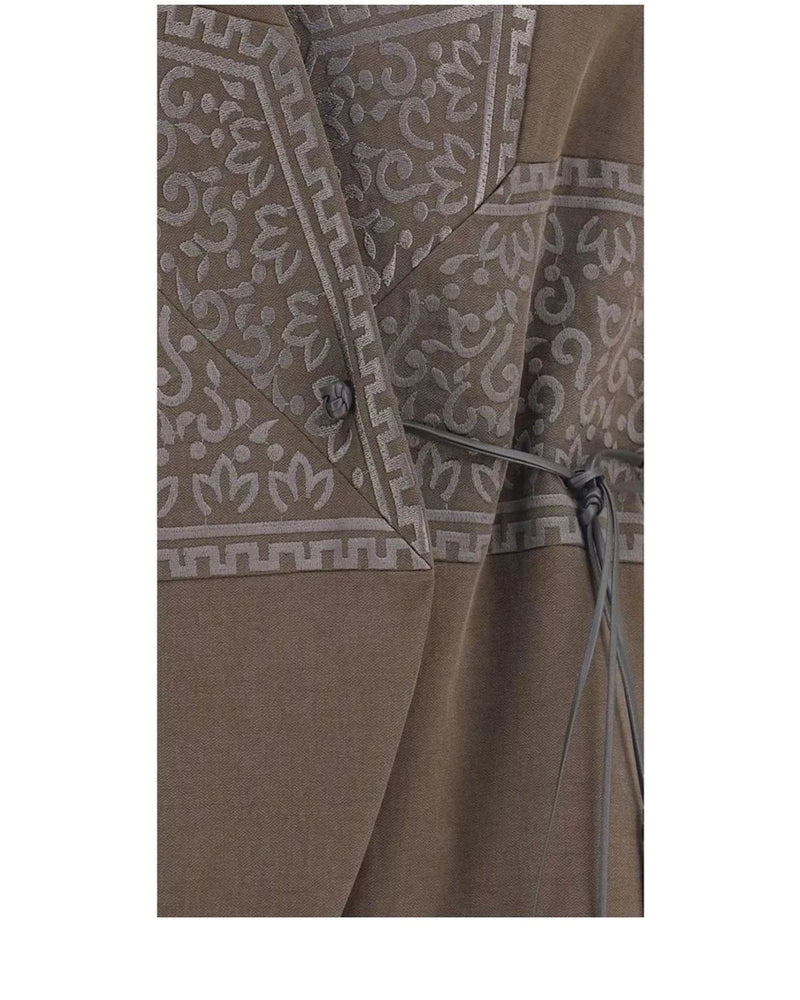 Giorgio Armani Vest in brown, Silk — view 3