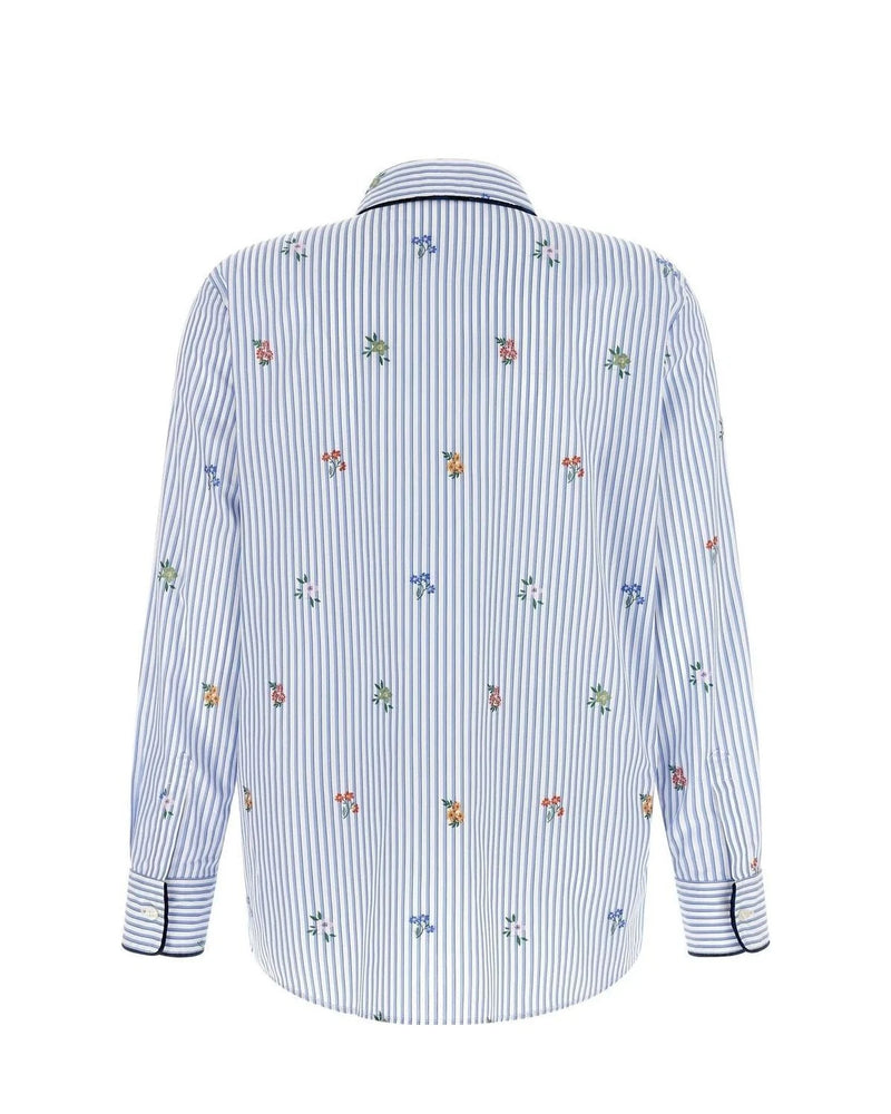 Etro Dress Shirt in blue, Cotton — view 2
