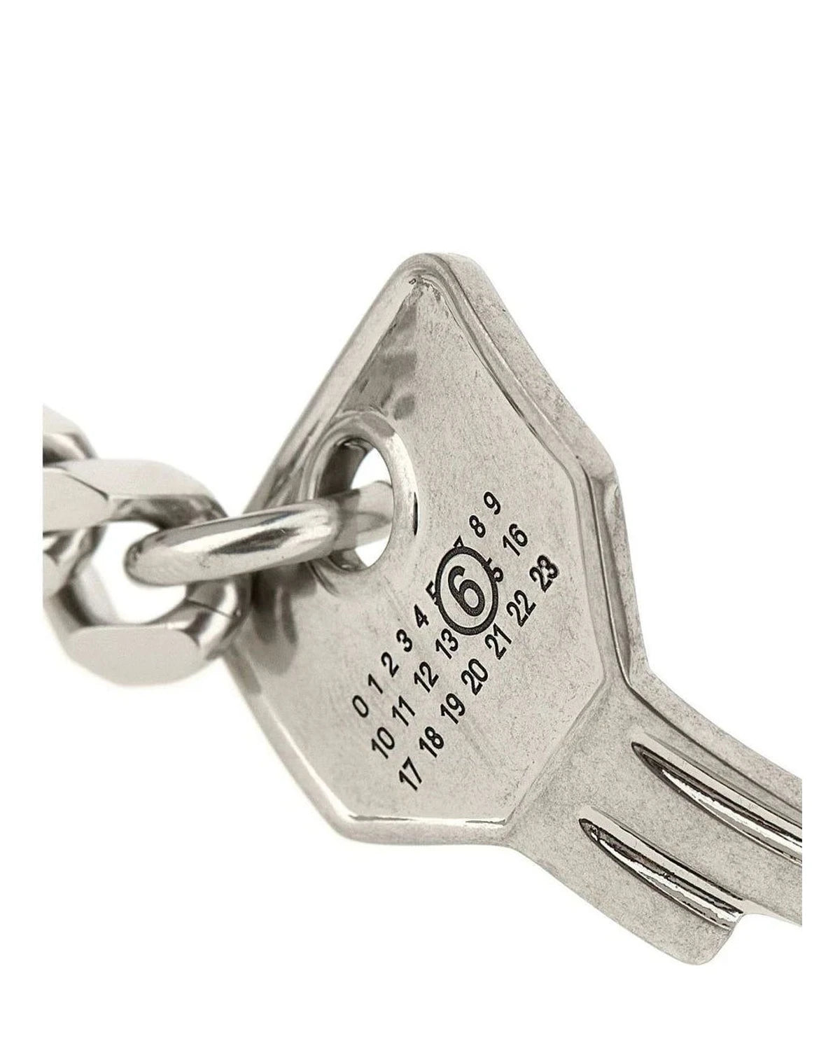 MM6 Maison Margiela Bracelet in silver, Brass — view 3