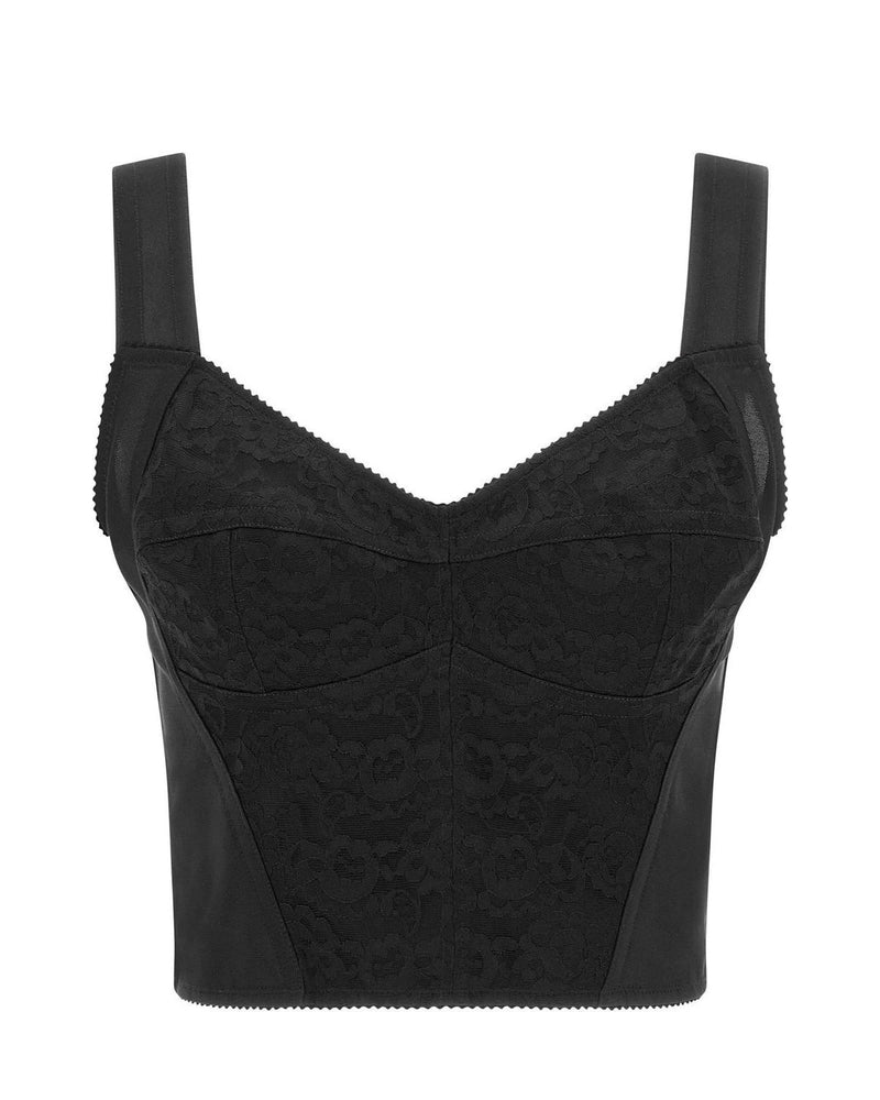 Dolce & Gabbana Corset Top in black, Polyamide