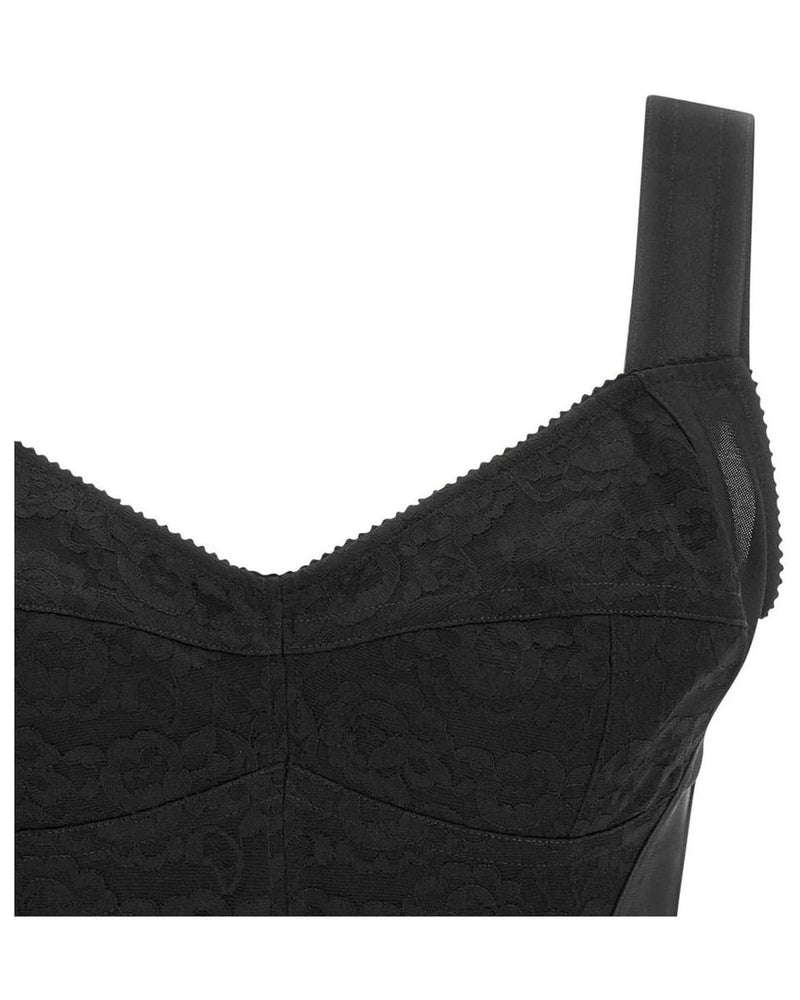 Dolce & Gabbana Corset Top in black, Polyamide — view 3