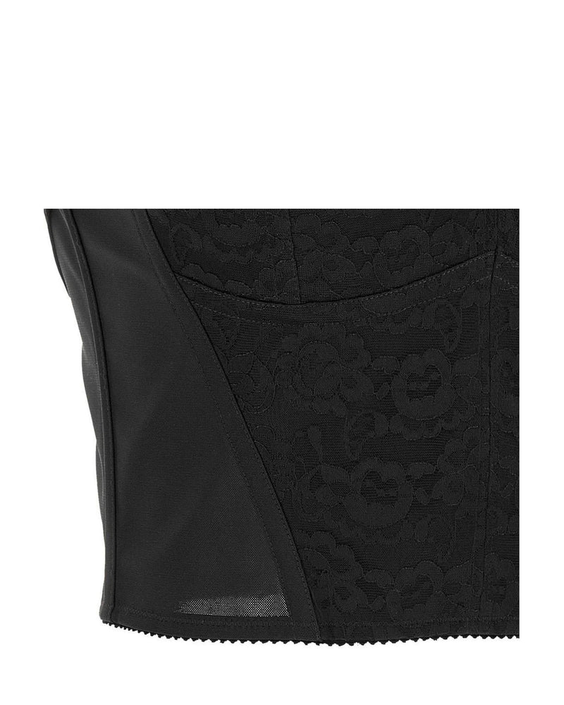 Dolce & Gabbana Black Corset Top