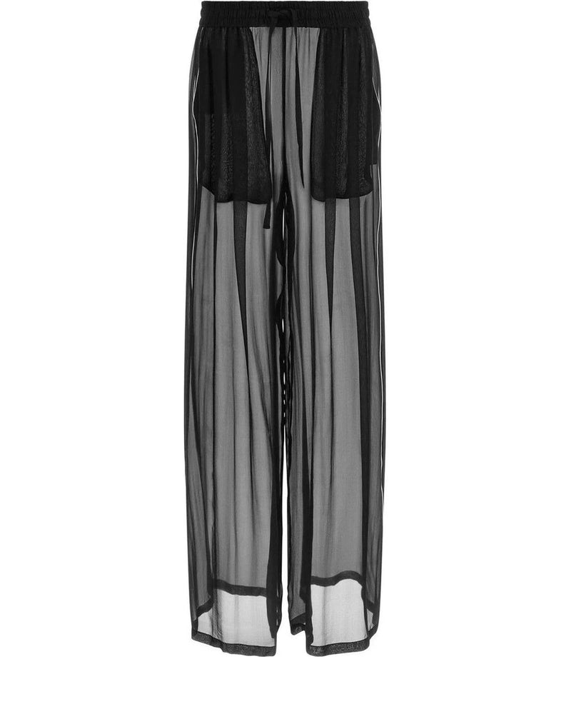 Dolce & Gabbana Palazzo Pant in black, Silk