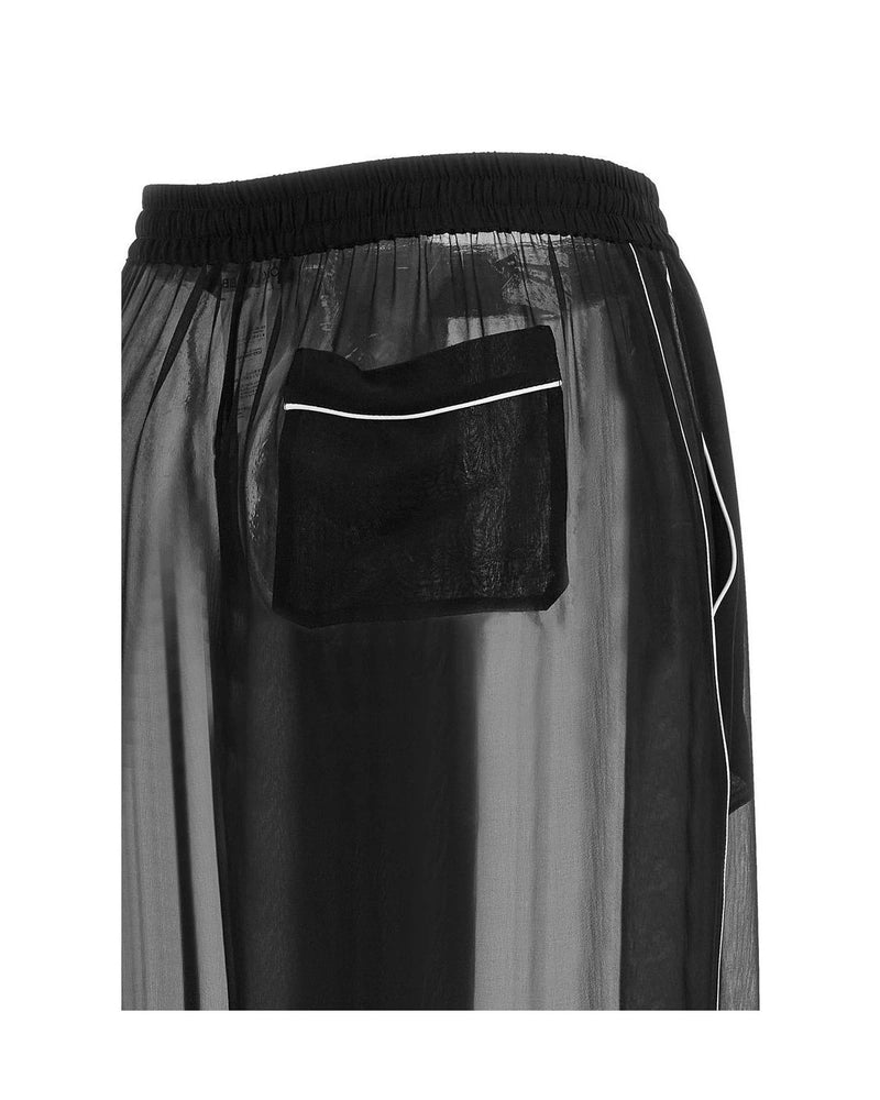 Dolce & Gabbana Palazzo Pant in black, Silk — view 5
