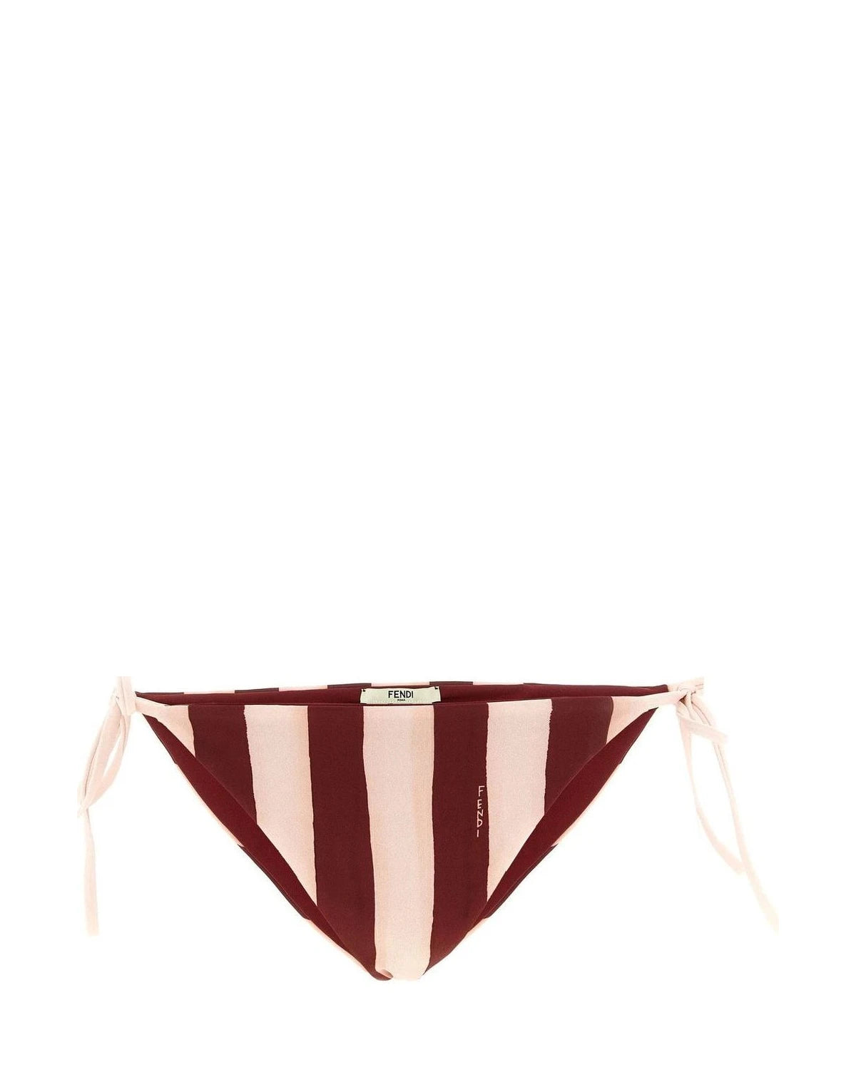 Fendi Classic Bikini in red, Polyester