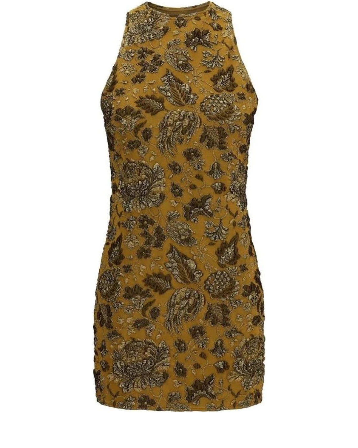 Saint Laurent Brown Dress