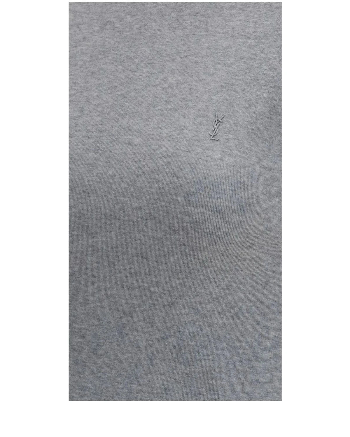 Saint Laurent T-Shirt in gray, Cotton — view 3