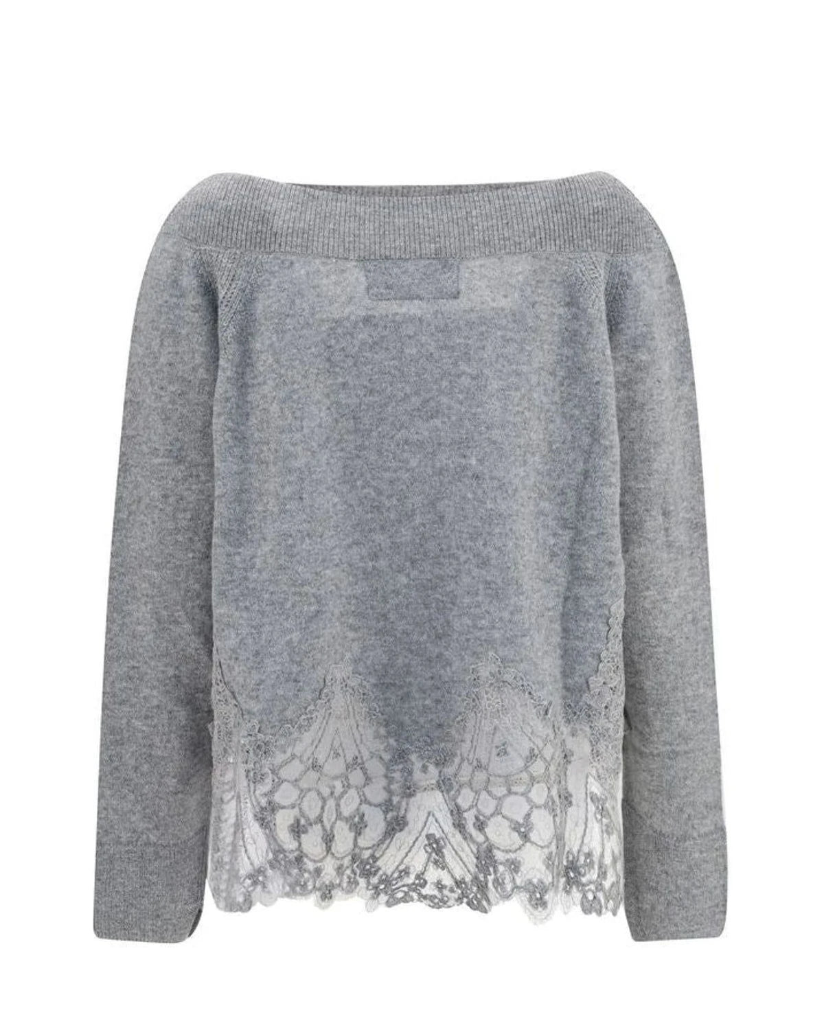 Ermanno Scervino Sweater in gray, Kashmir — view 2