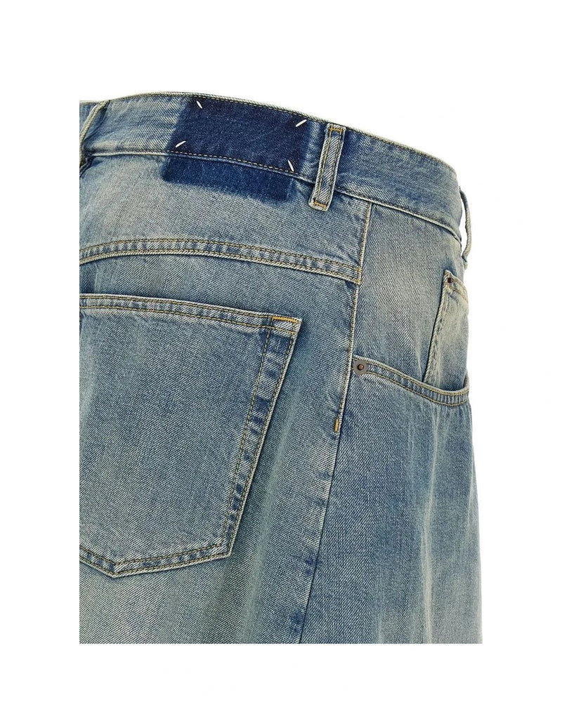 Maison Margiela Skirt in blue, Cotton — view 4