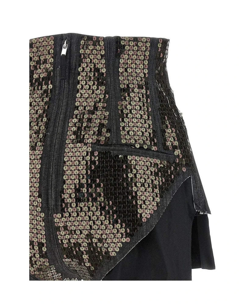 Rick Owens Bermuda in black — view 4