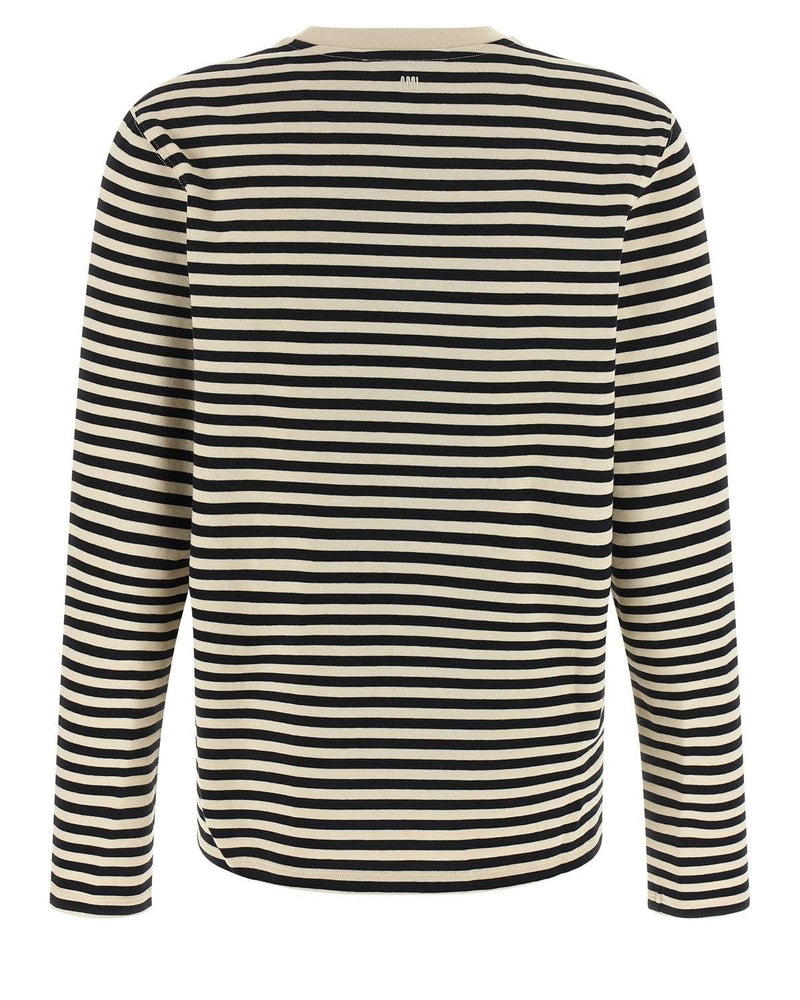 Ami Paris Sportswear Multicolor Henley Shirt