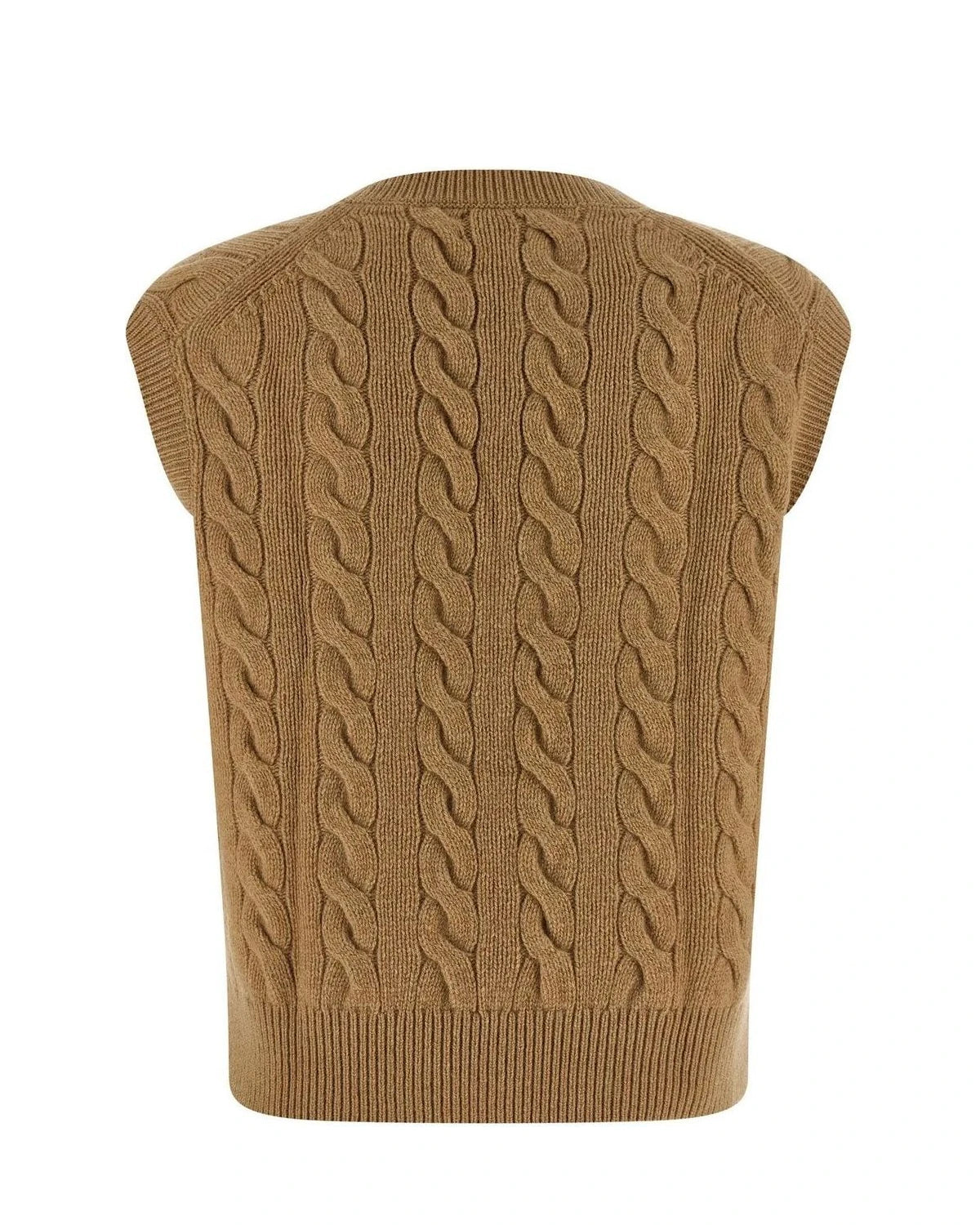 Polo Ralph Lauren Vest in beige, Wool — view 2