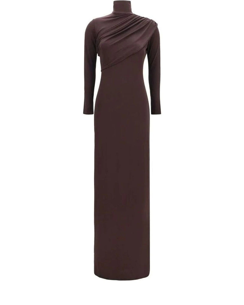 Courrèges Dresse in brown, Viscose