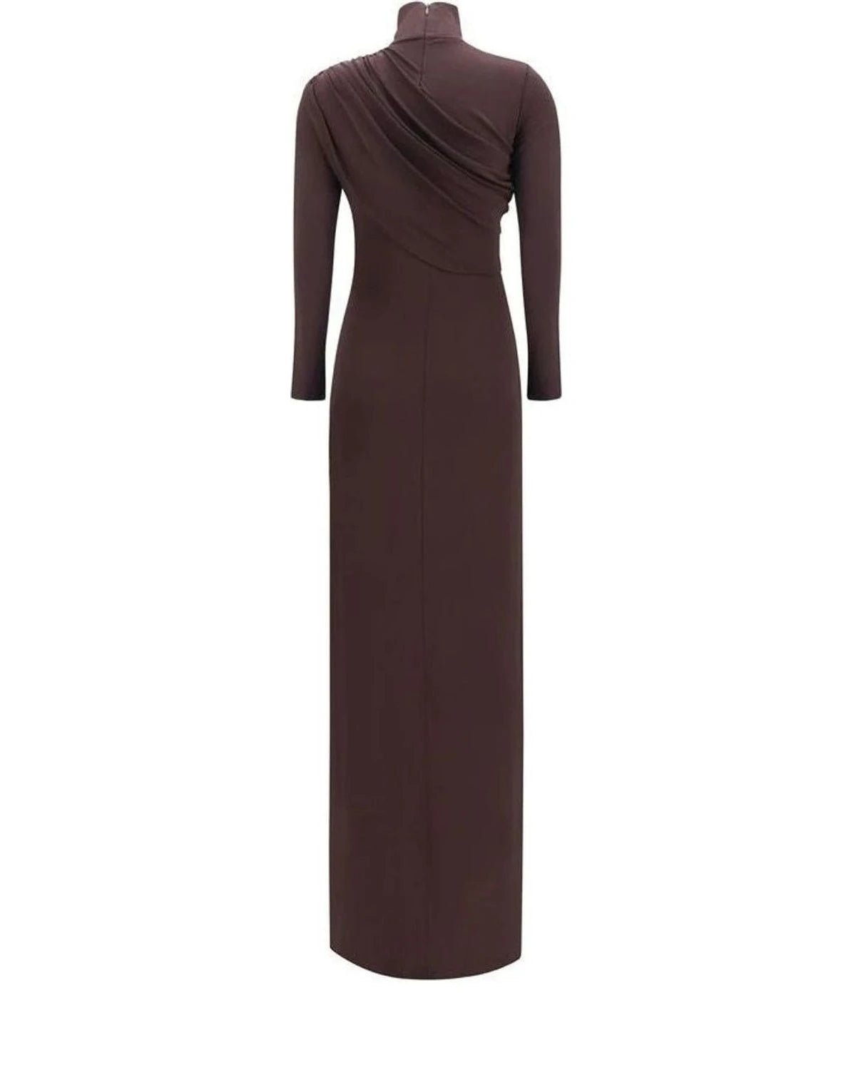 Courrèges Dresse in brown, Viscose — view 2