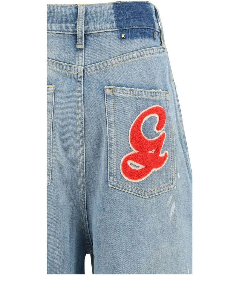 Golden Goose Jean in blue, Cotton — view 3