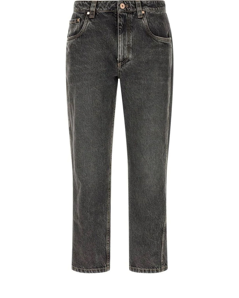 Brunello Cucinelli Jean in gray, Cotton