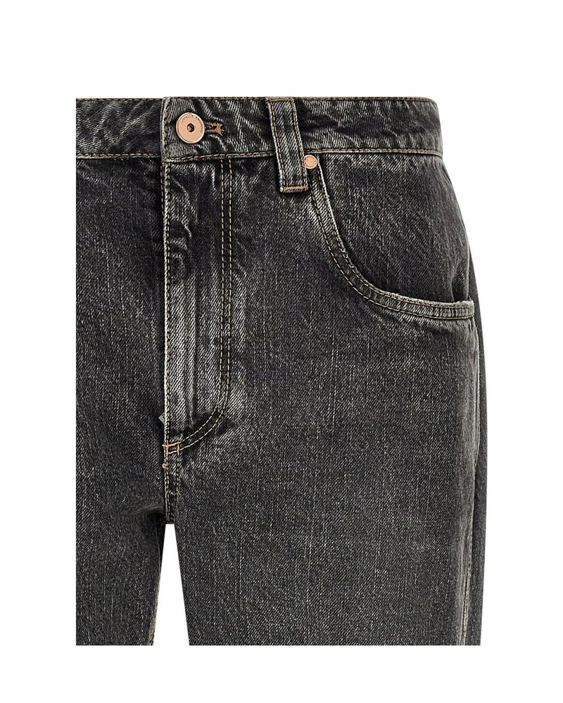 Brunello Cucinelli Jean in gray, Cotton — view 3