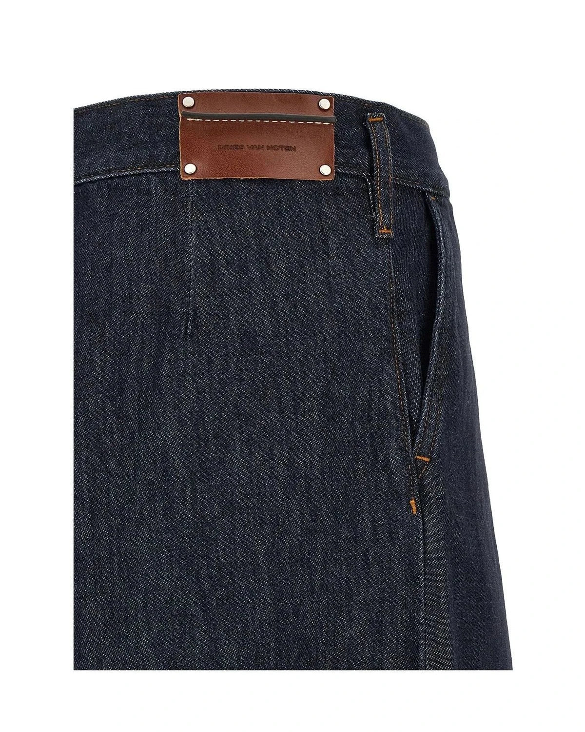 Dries Van Noten Jean in blue — view 4
