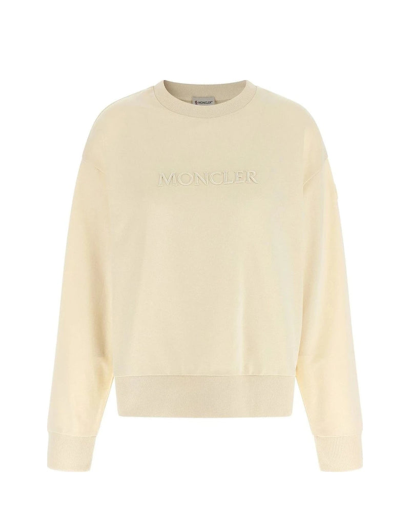 Moncler Sweatshirt in beige, Cotton