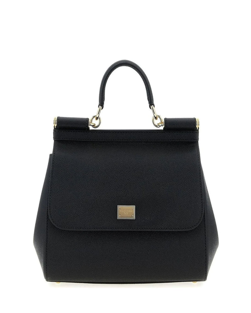 Dolce & Gabbana Satchel Bag in black, Calfskin Leather