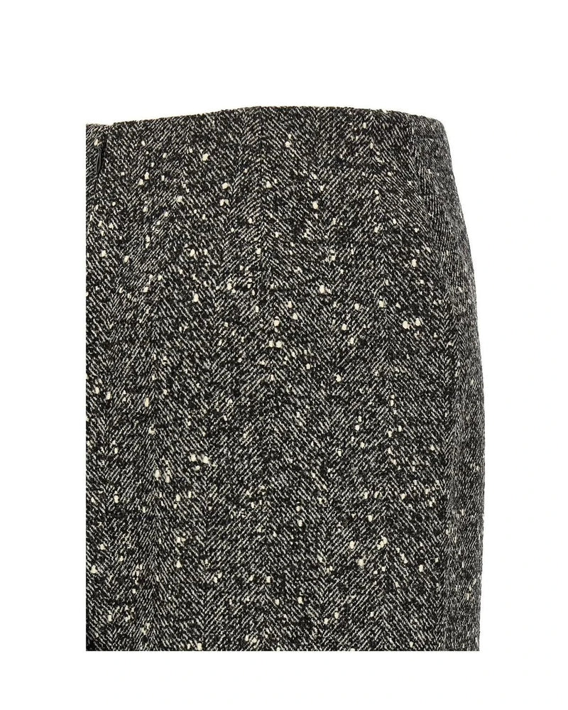 Valentino Garavani Skirt in gray, Virgin Wool — view 4