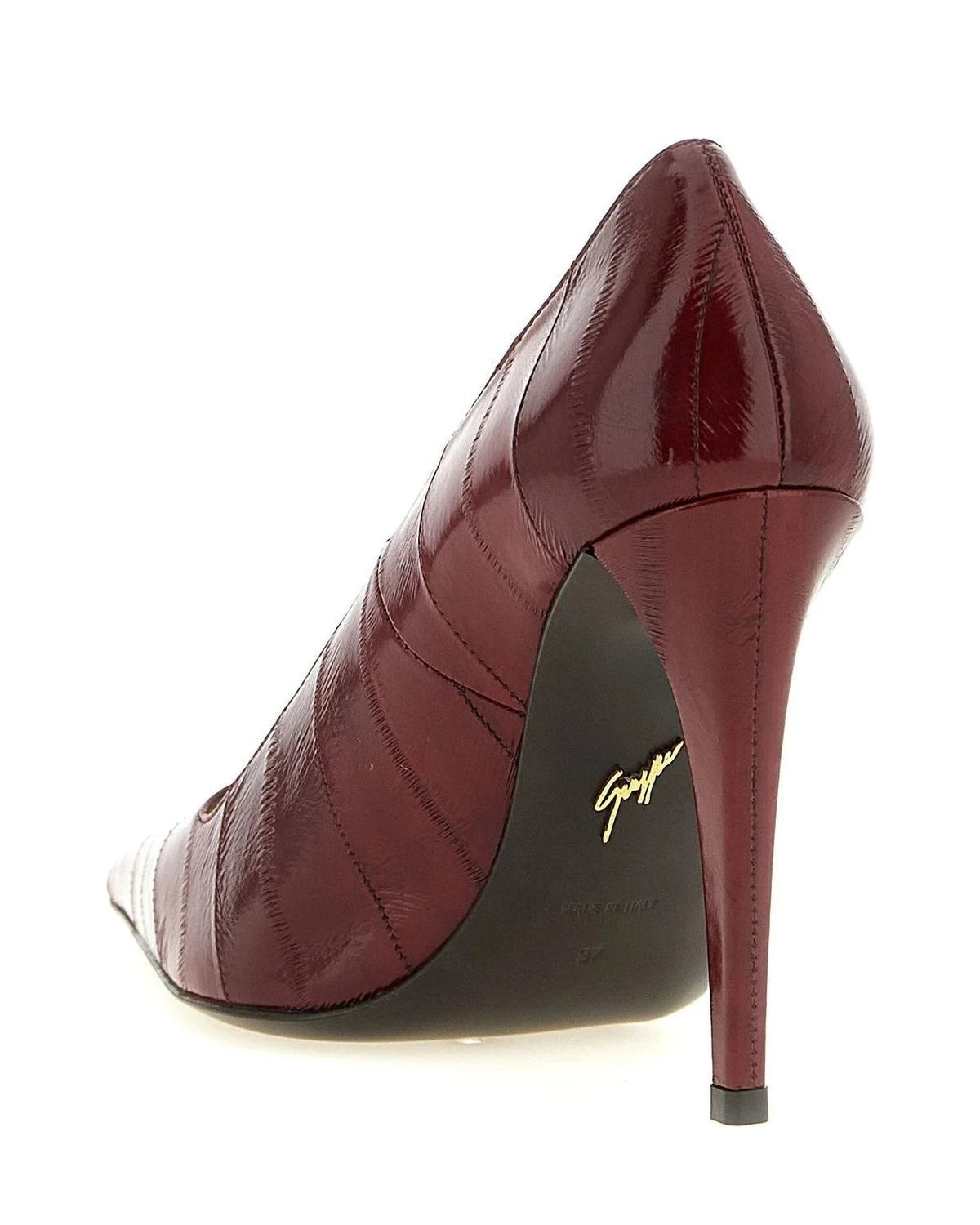 Giuseppe Zanotti Pumps in red, Leather — view 3