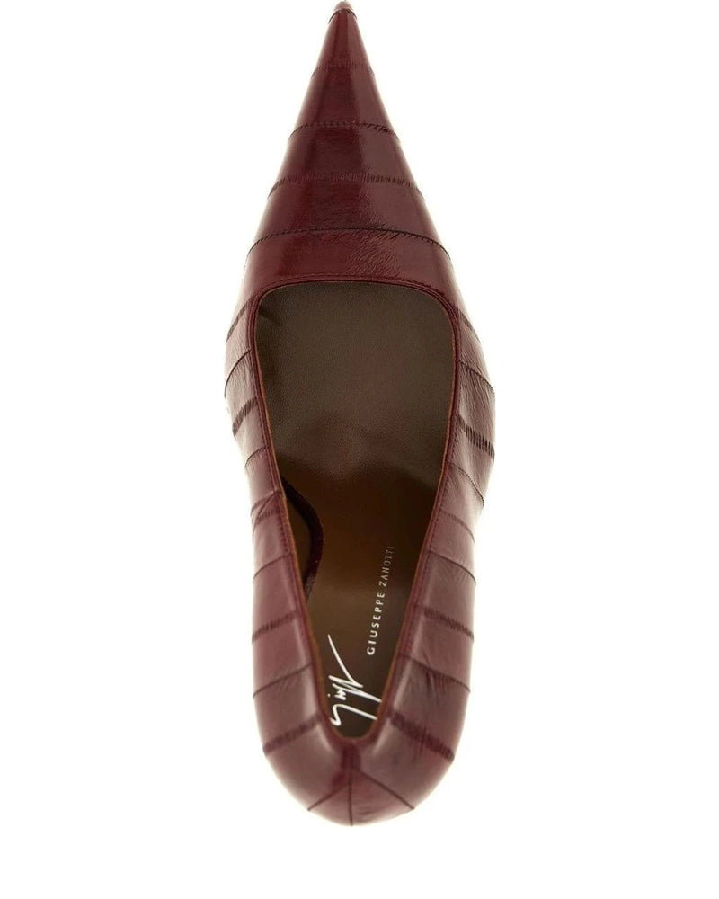 Giuseppe Zanotti Pumps in red, Leather — view 4