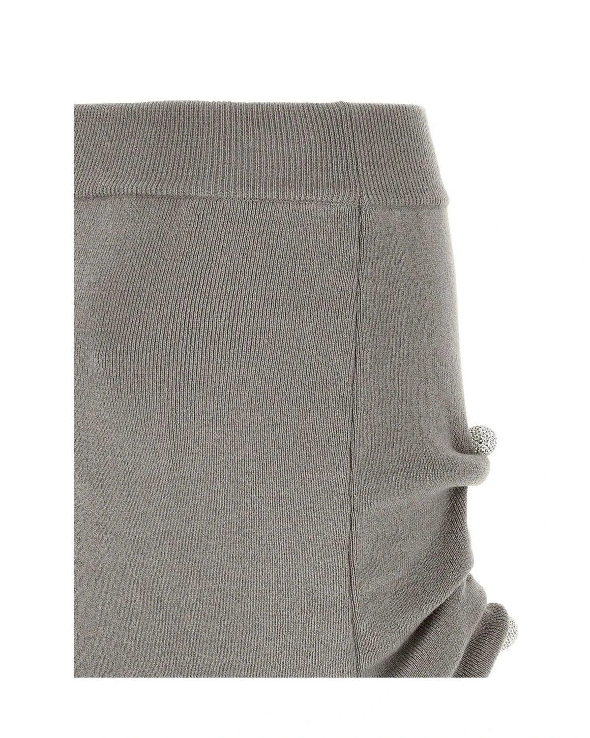 Giuseppe Di Morabito Skirt in gray, Virgin Wool — view 4