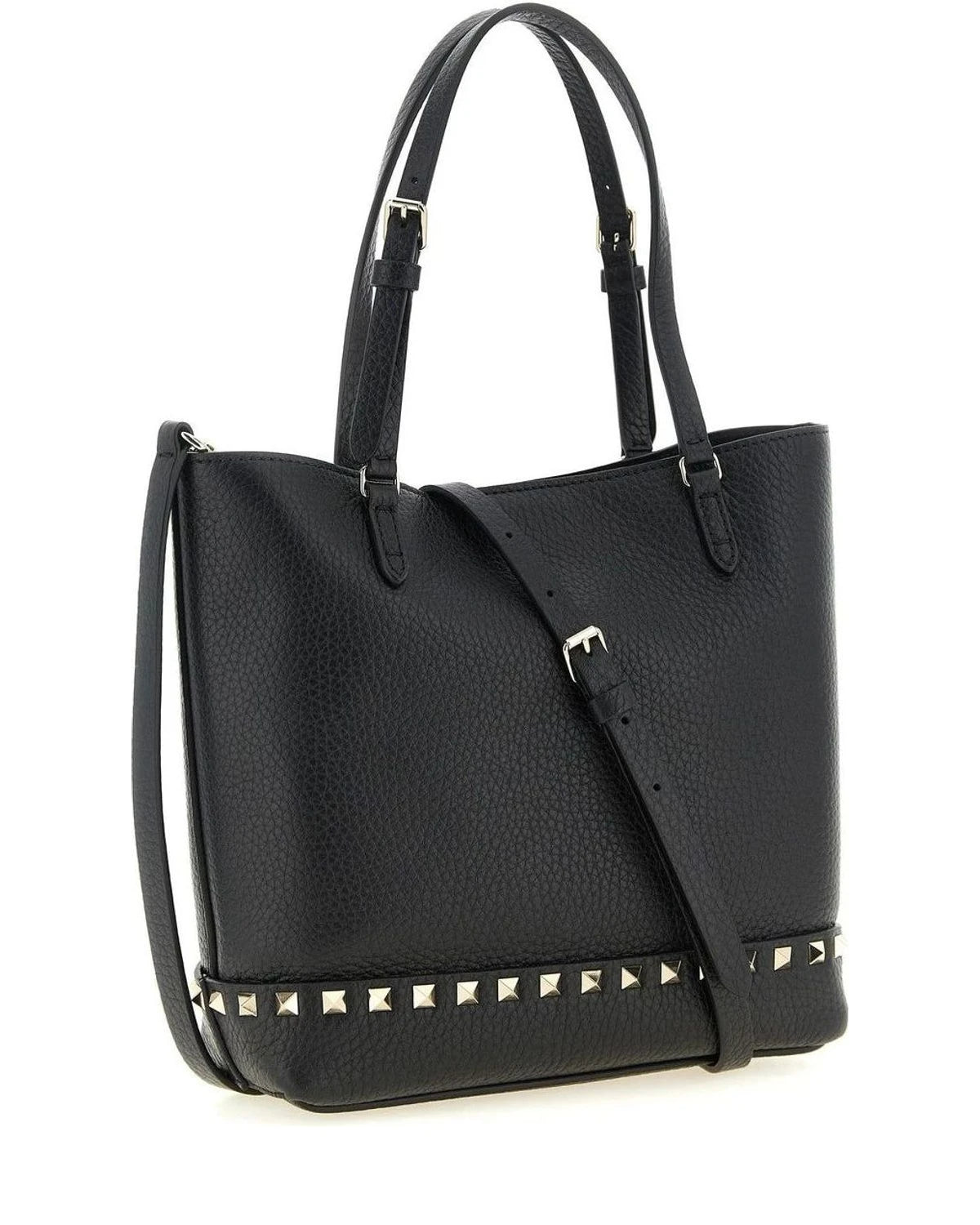 Valentino Garavani Tote Bag in black, Calfskin Leather — view 2