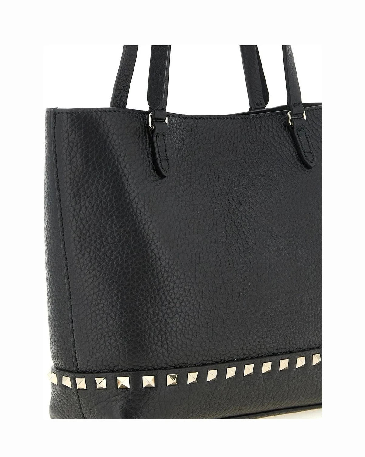 Valentino Garavani Tote Bag in black, Calfskin Leather — view 3
