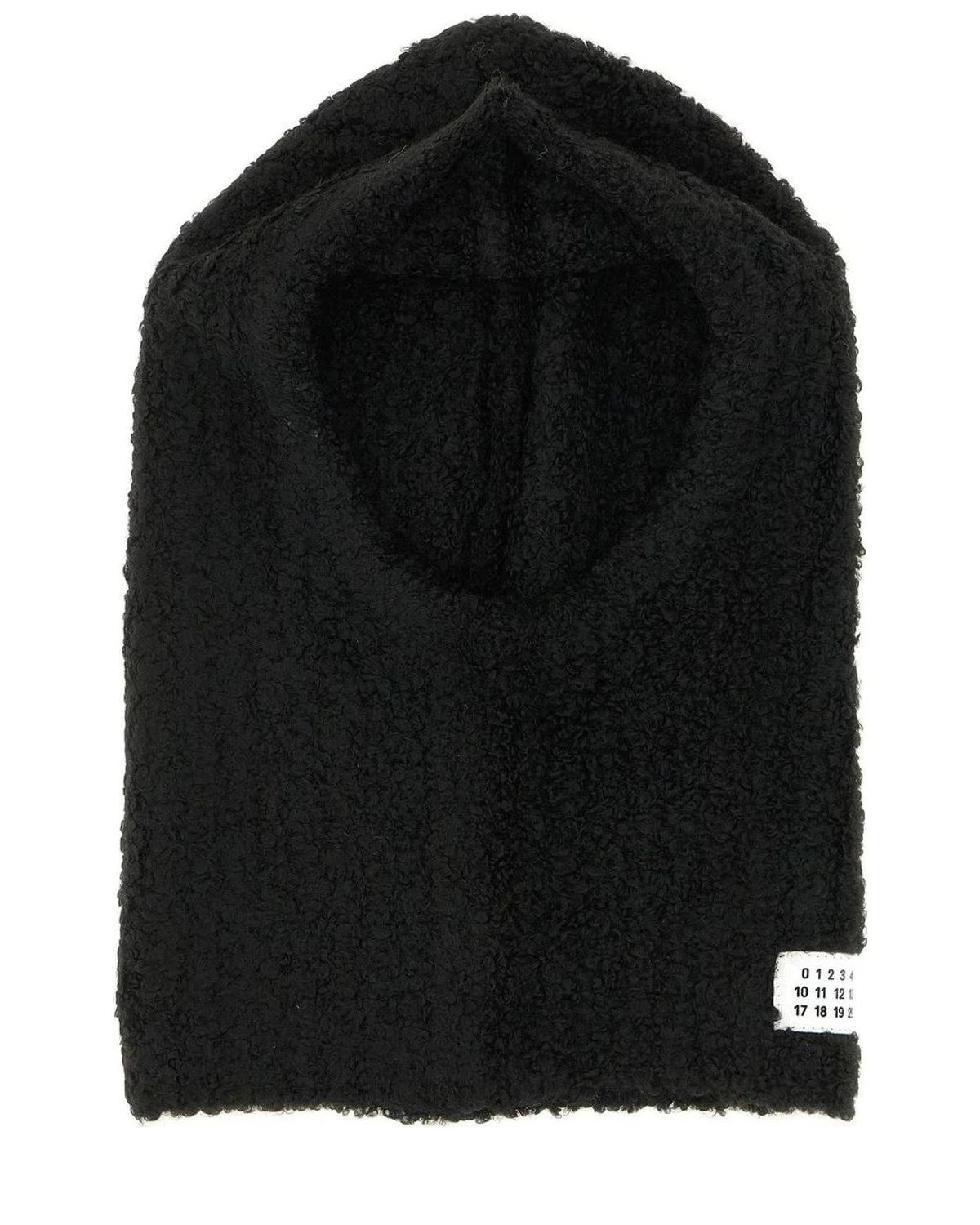 MM6 Maison Margiela Winter Hat in black — view 2