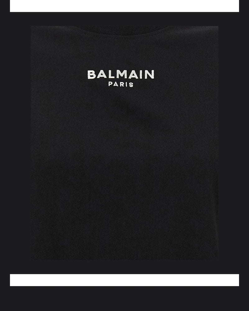 Balmain T-Shirt in black, Cotton — view 4