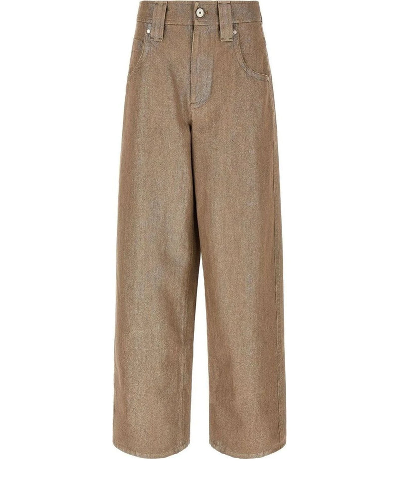 Brunello Cucinelli Jean in beige, Cotton
