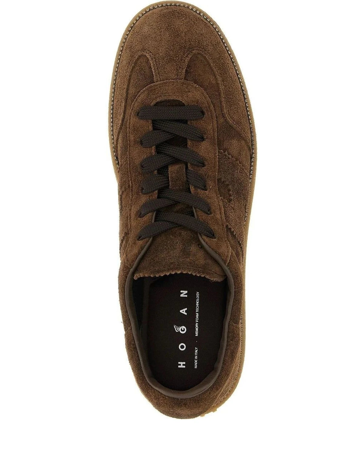 Hogan Sneakers in brown, Calfskin Leather — view 4