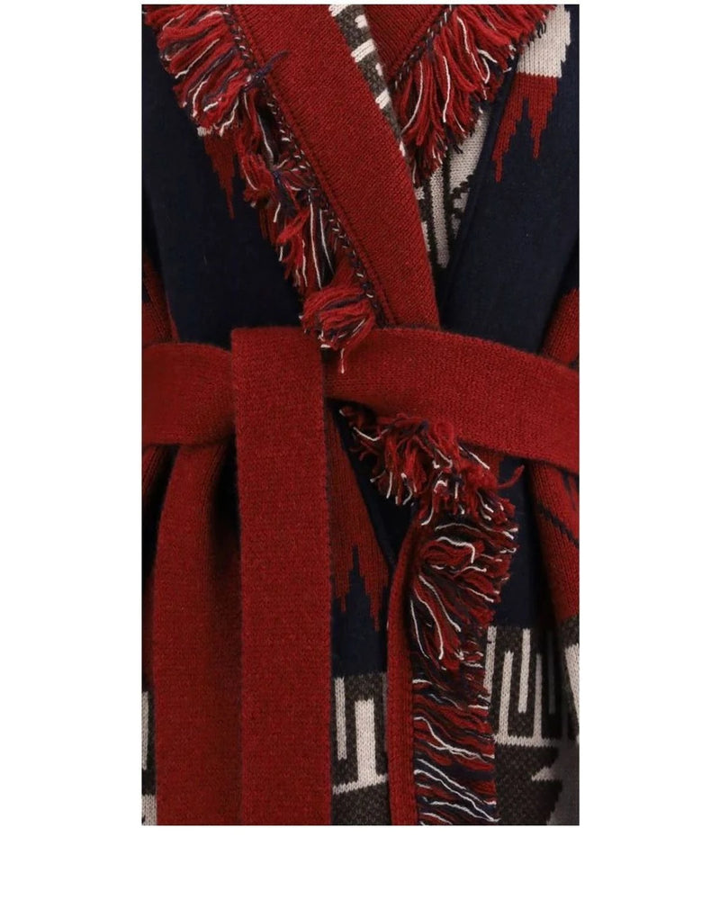 Alanui Cardigan in multicolor, Kashmir — view 3