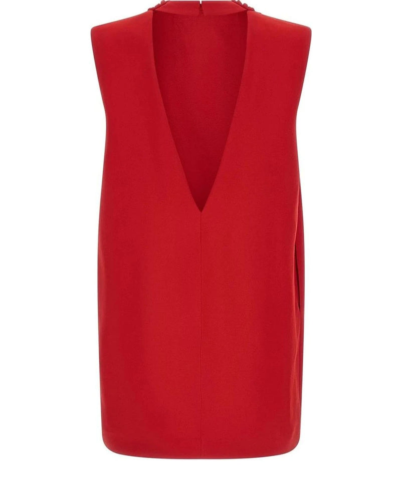 Valentino Garavani Dresse in red, Silk — view 2