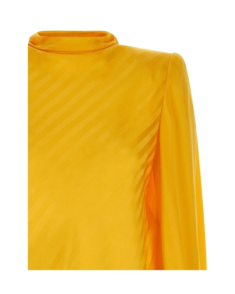 Valentino Garavani Blouse in yellow, Silk — view 3