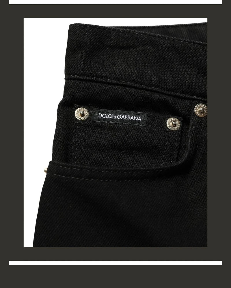 Dolce & Gabbana Jean in black, Cotton — view 7