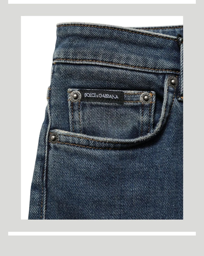 Dolce & Gabbana Jean in blue, Cotton — view 7