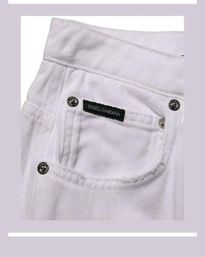 Dolce & Gabbana Jean in white — view 7