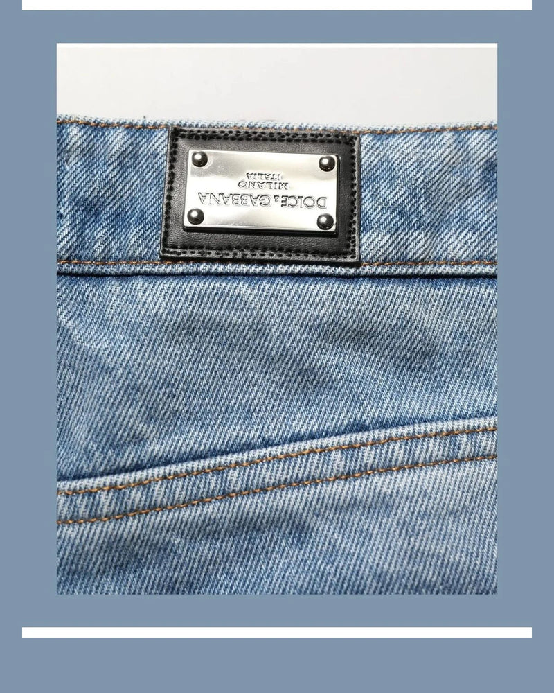 Dolce & Gabbana Jean in blue, Cotton — view 4