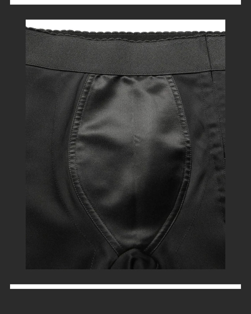 Dolce & Gabbana Legging Short in black, Nylon — view 6